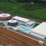 Estrutura da Usina da Paz em Altamira com prédios modernos destinados a serviços gratuitos de saúde, educação e cidadania.