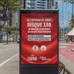 Peça publicitária da Itaipava com mensagem “Nunca assedie. Beba com sabedoria”.