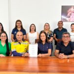 Equipe do Instituto Recicleiros em atividade de diagnóstico territorial para implantação de unidade de reciclagem inclusiva em Juruti.