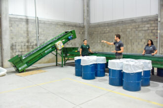 Cooperativa de reciclagem inaugurada em Ananindeua com apoio da ExxonMobil no Pará