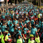 Passeio ciclístico em Belém