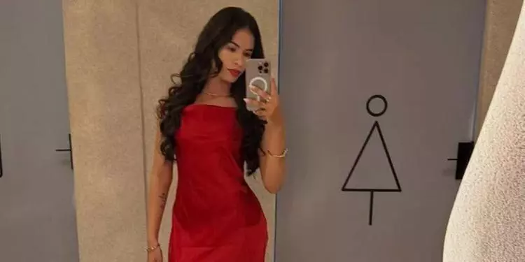 Influenciadora digital Derleya Alves em redes sociais antes da cirurgia plástica em Marabá