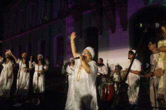 espetáculo Chamado das Águas