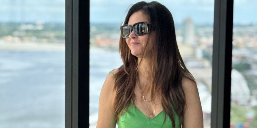 Jornalista Layse Santos no Seen Belém