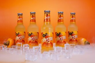 Garrafa de Crystal Ice Caju