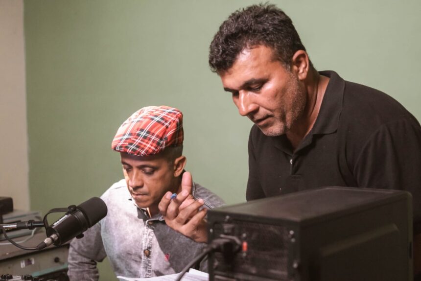 Luciano Lopes em produção audiovisual