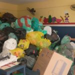 Coleta de garrafas PET em ação