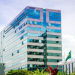 Prédio da Advocacia-Geral da União com vagas de estágio abertas