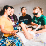 Equipe da Operação Sorriso realiza atendimento e avaliação de pacientes com fissura labiopalatina em Santarém.