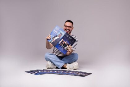 José Patrício Neto durante lançamento da segunda edição da Revista Essência em Natal.
