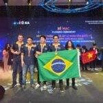 Delegação brasileira na Olimpíada Internacional de Astronomia e Astrofísica 2026.